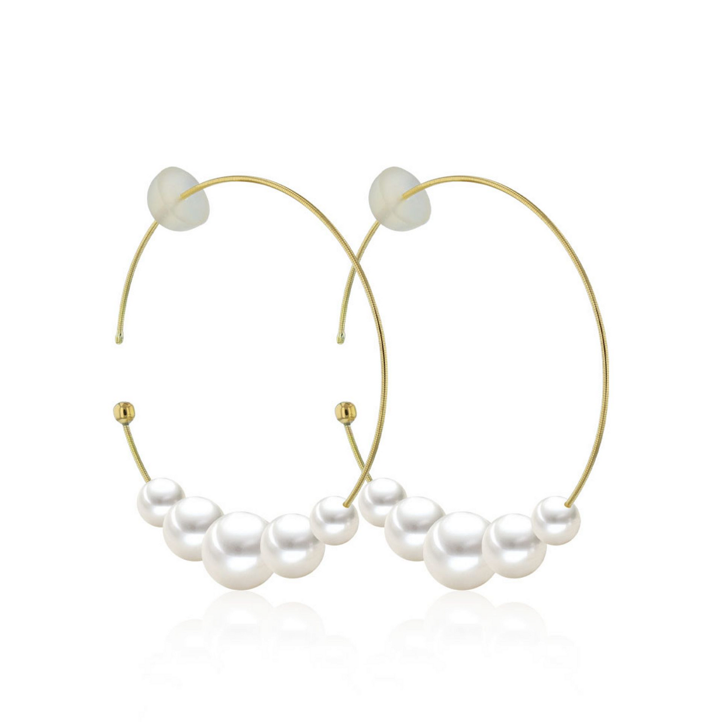 Creolen Süßwasser-Zuchtperlen