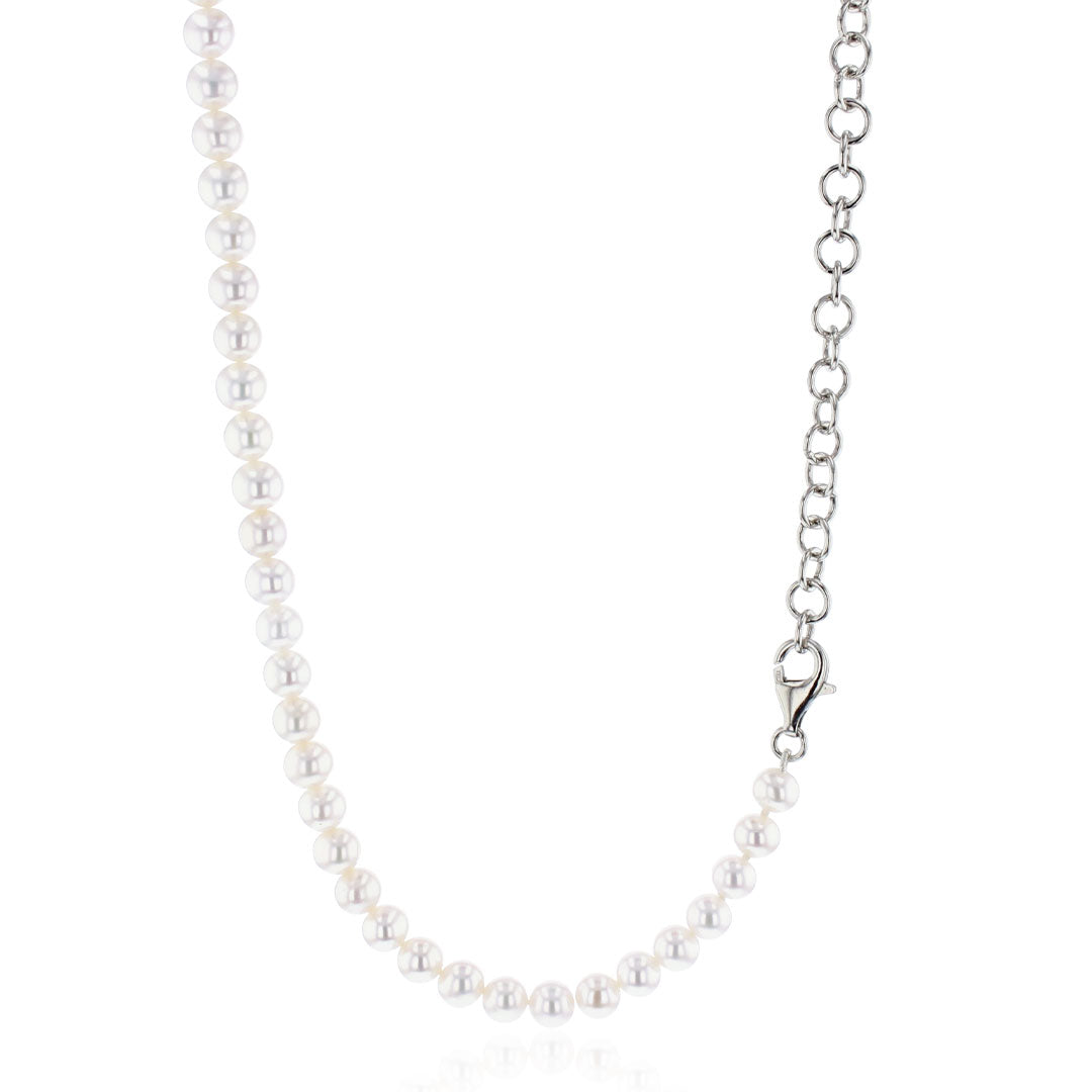 Kette Süßwasser-Zuchtperlen