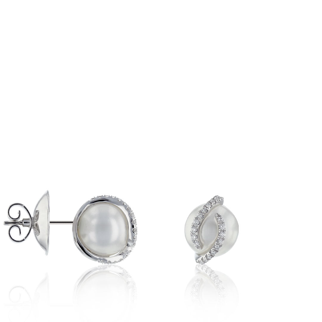 Ohrstecker Südsee-Zuchtperle