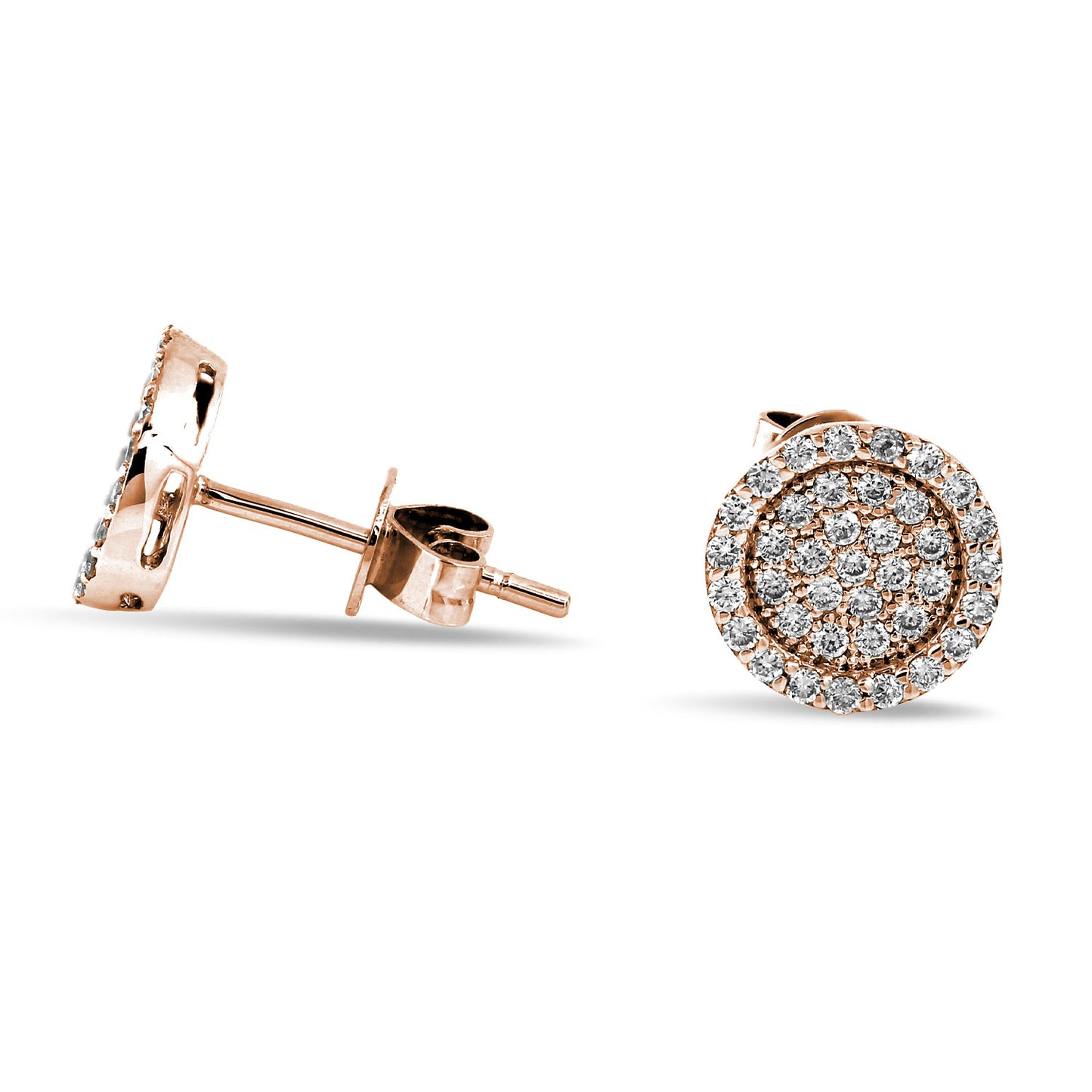Diamant Blumenohrstecker D&D