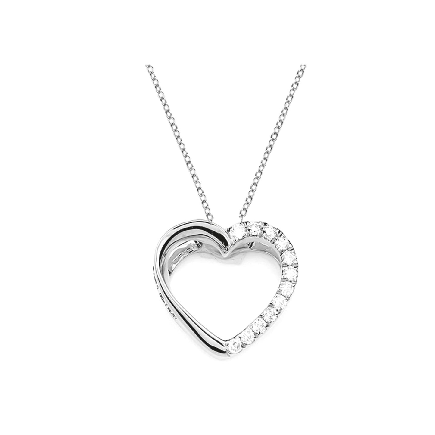 Diamant Herzanhänger D&D Juwelier