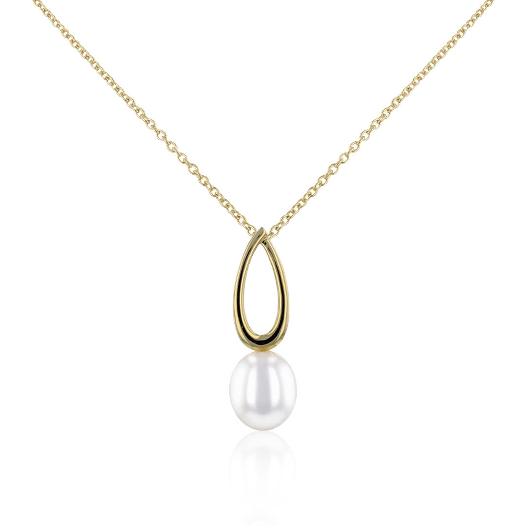 Anhänger Süßwasser-Zuchtperle