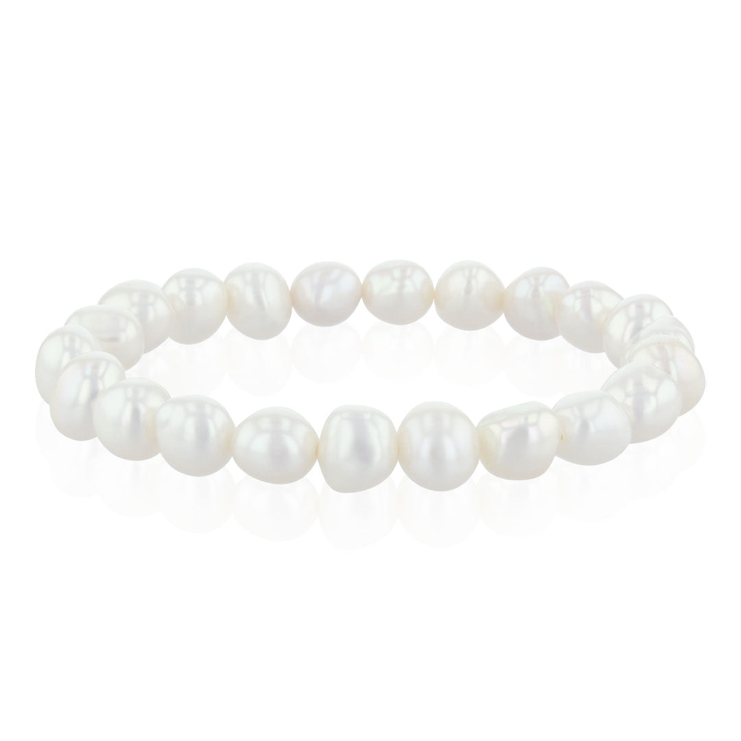 Armband flat-shape Zuchtperlen